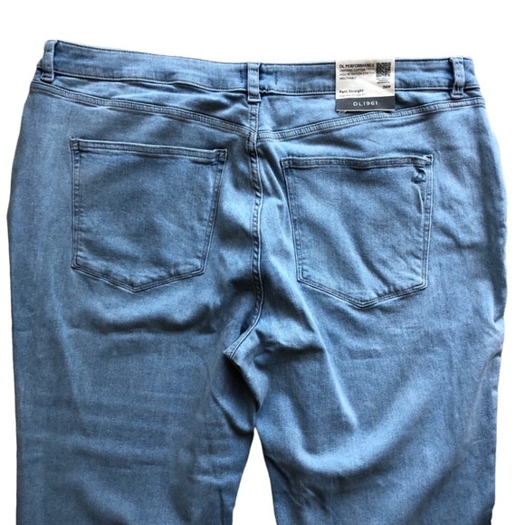DL 1961 NWT Patti Straight High Rise Vintage Jeans Plus Size W24 - Picture 4 of 13